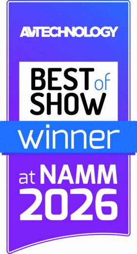AV Technology Best of Show Winner at NAMM 2026